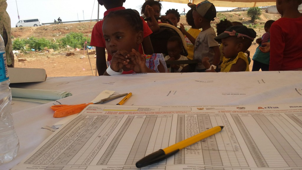 We registered many kids...